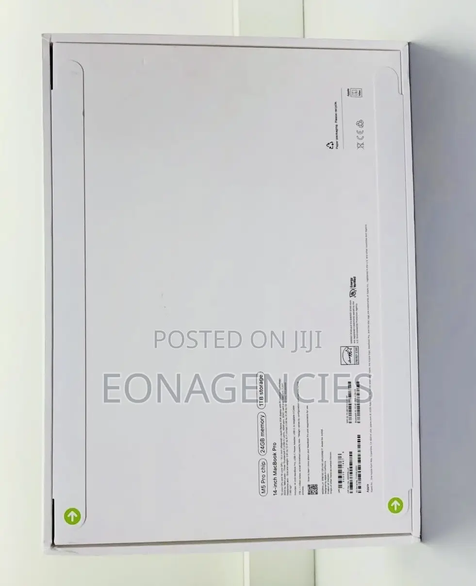 New Laptop Apple MacBook Pro 2026 M5 Pro 24GB Apple M5 Pro SSD 1T