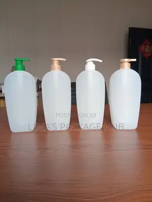 Lotion and Shampoo Bottles