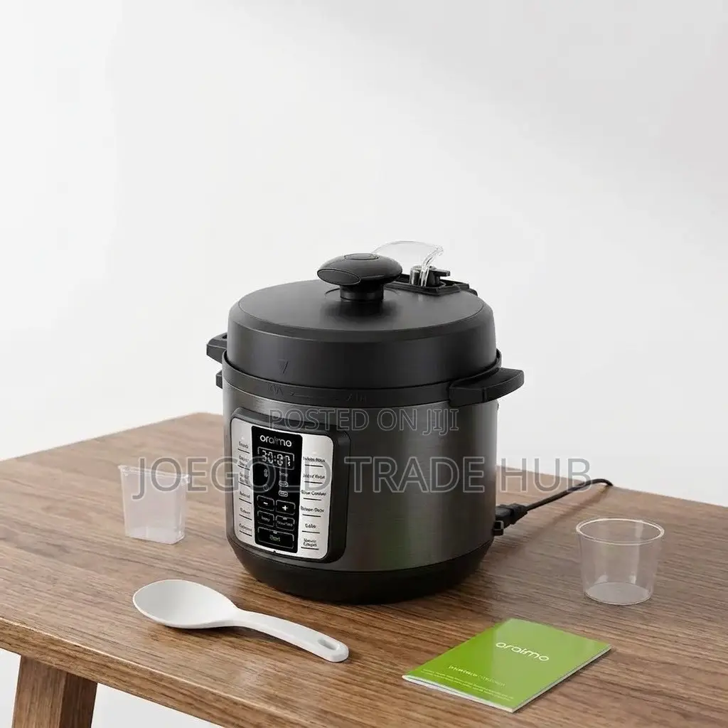 Rice Cooker (Oraimo KitchNova 1200W 6L Pressure Cooker)