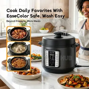 Rice Cooker (Oraimo KitchNova 1200W 6L Pressure Cooker)