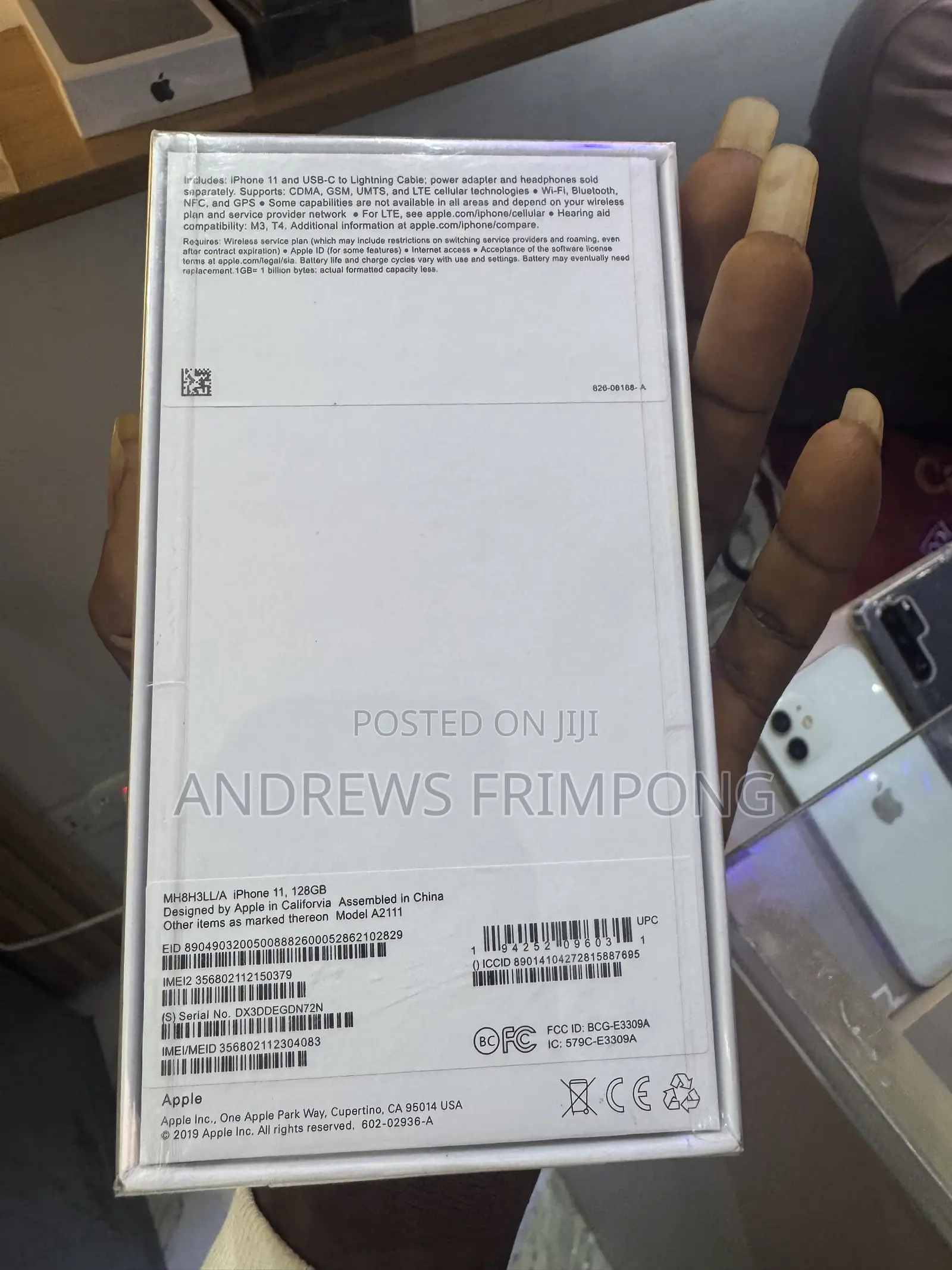 New Apple iPhone 11 128 GB White