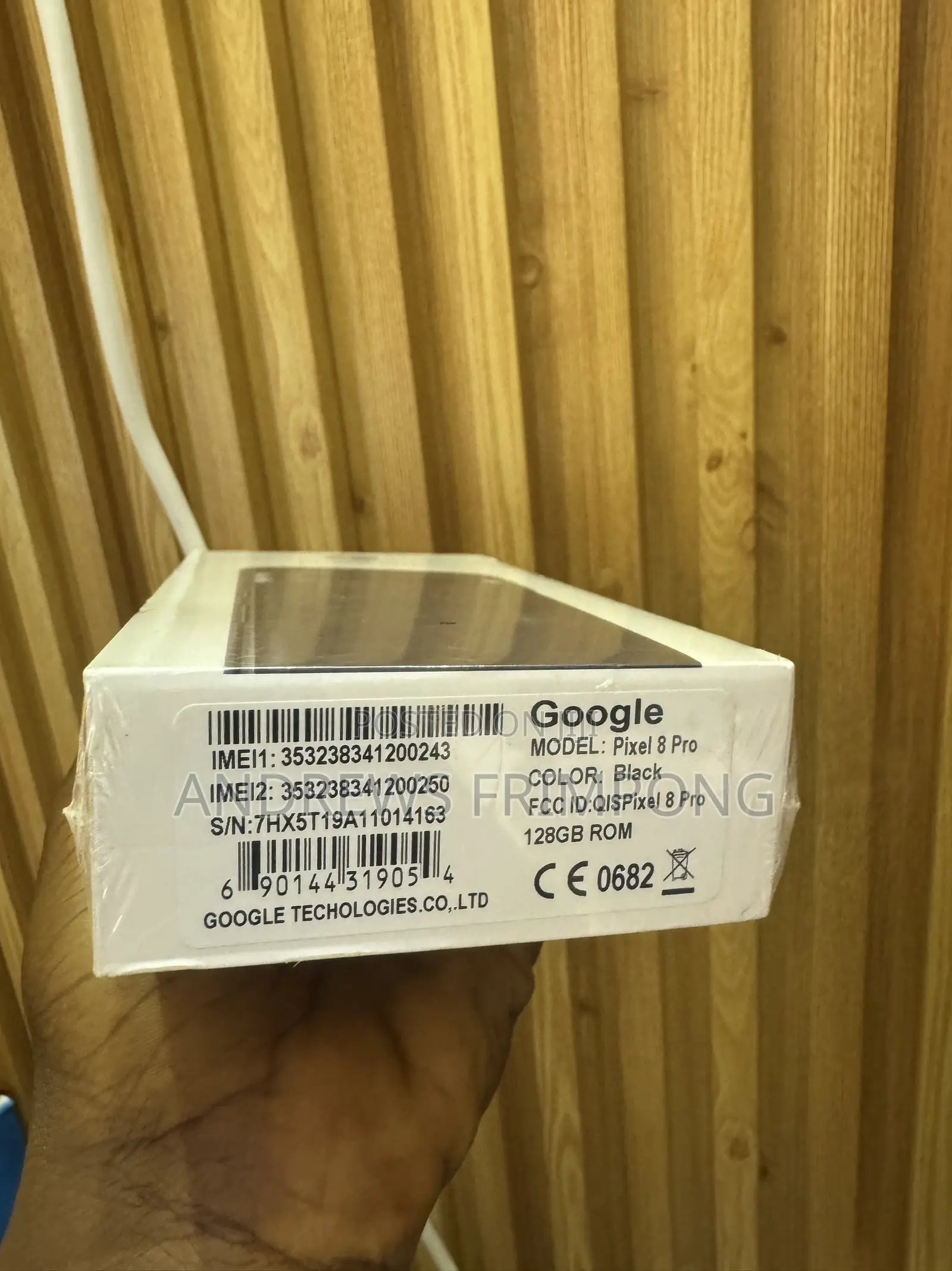 New Google Pixel 8 Pro 128 GB Black