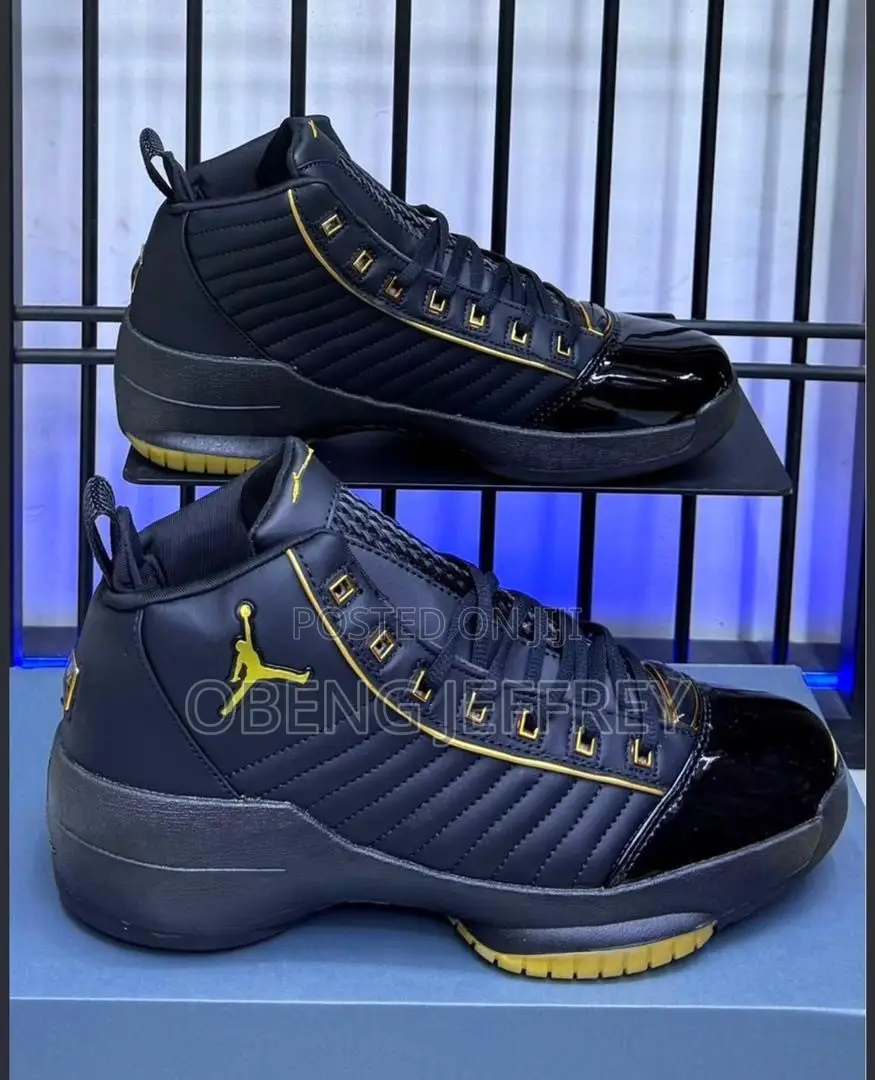 Original Air Jordan 19 Metallic Gold
