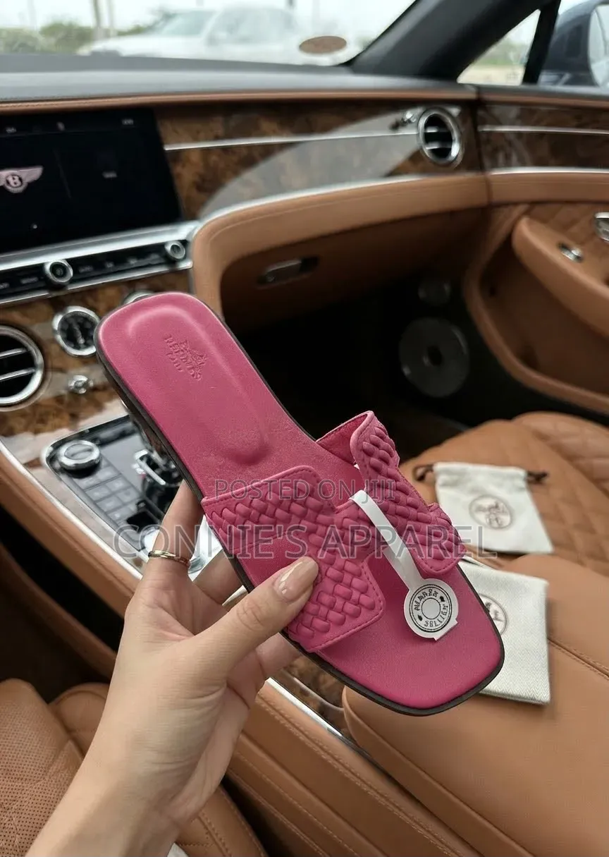 Stylish Women’s Woven Flat Hermes