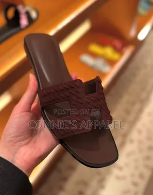 Stylish Women’s Woven Flat Hermes