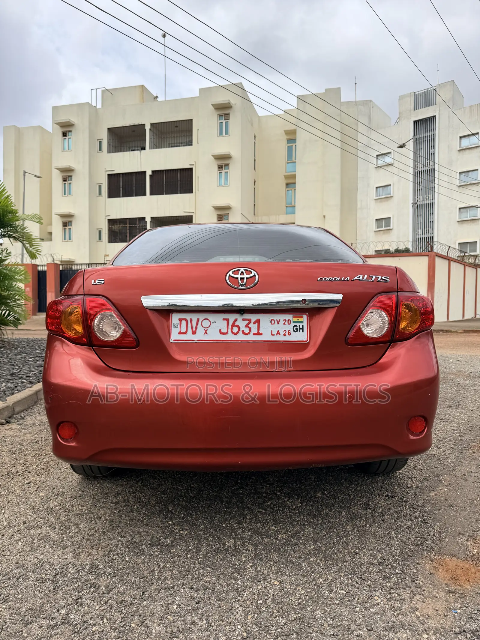 Toyota Corolla Altis 2010 Maroon