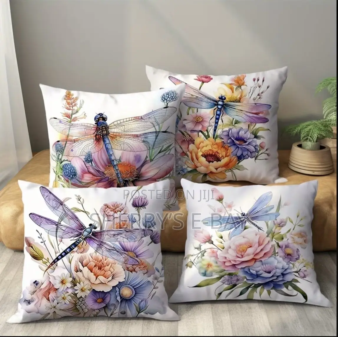 Throw Pillows With Printed Covers