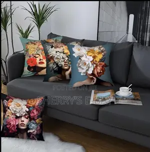 Throw Pillows With Printed Covers