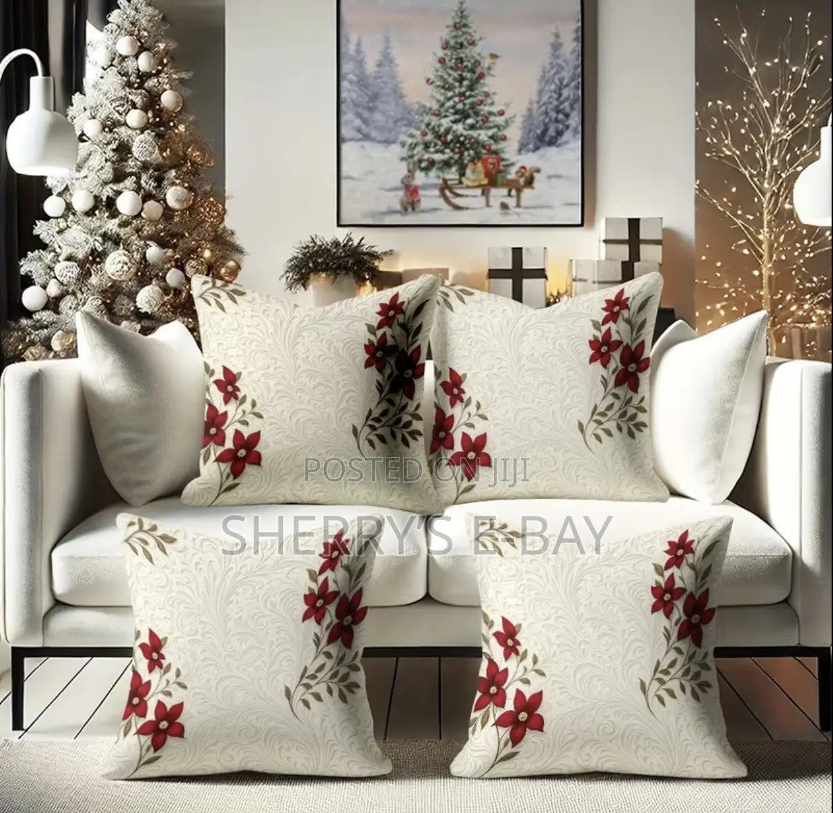 Throw Pillows With Printed Covers