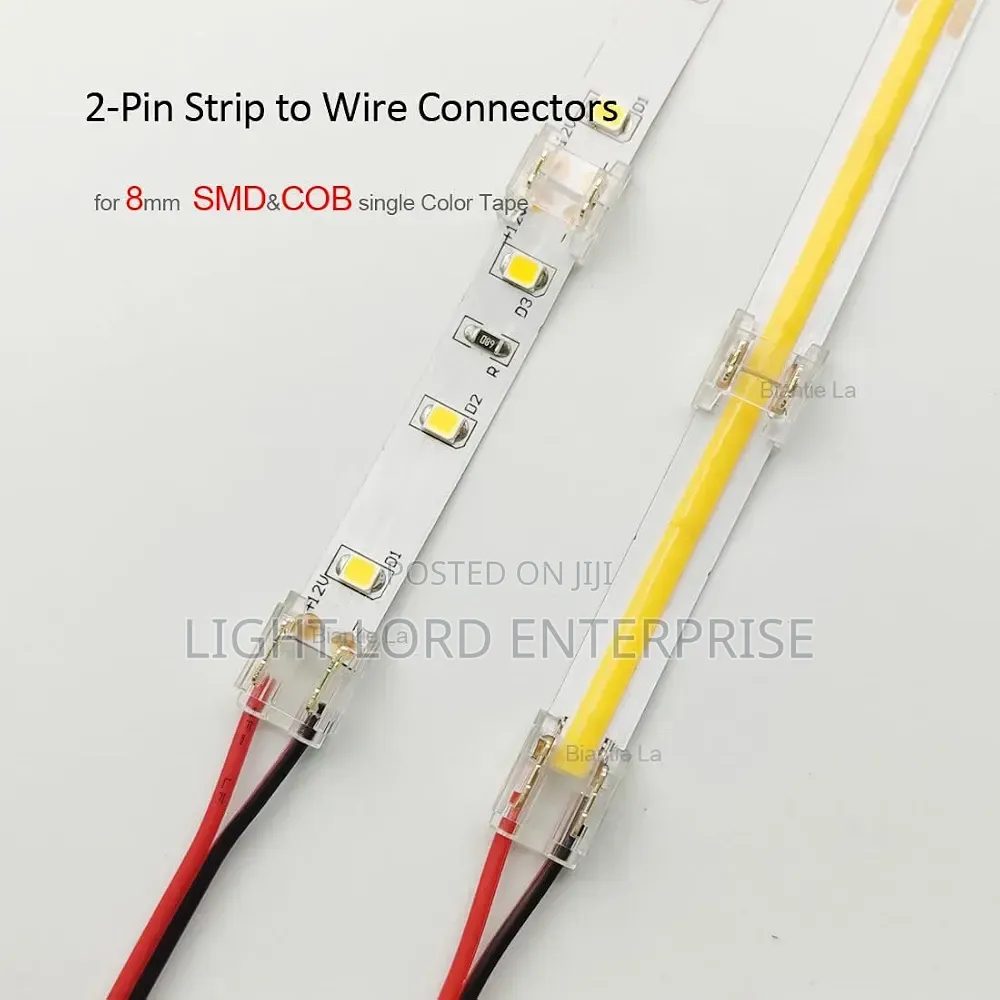 Trendy 2pin Wire to Strip Solderless Connectors