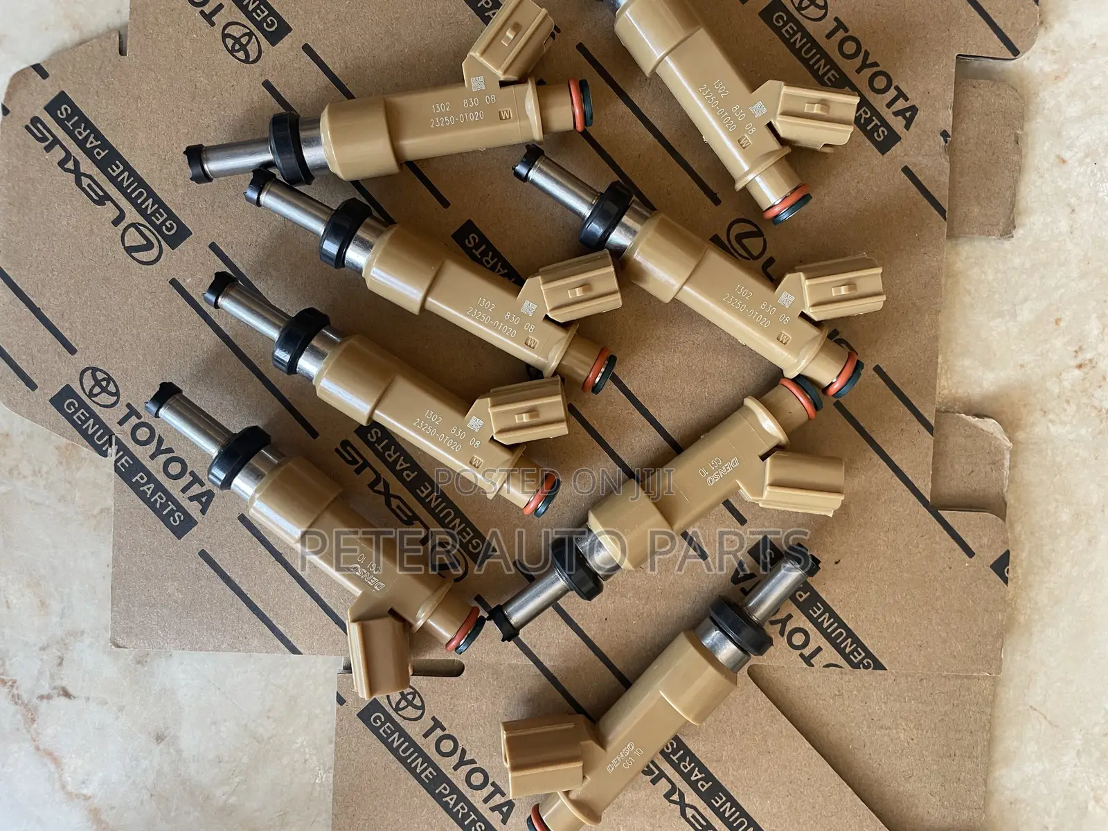 Toyota Corolla 2012-17 Fuel Injectors, 4 Set. Original Japan.