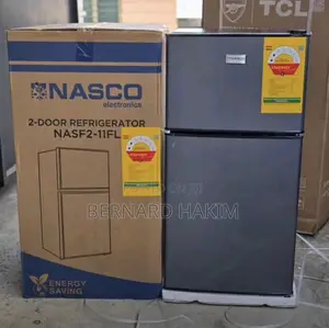 Nasco Table Top Double Door Fridge