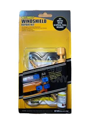 Do-It-Yourself Windshield Repair Kit :Fixing Small Cracks in Car Glass
