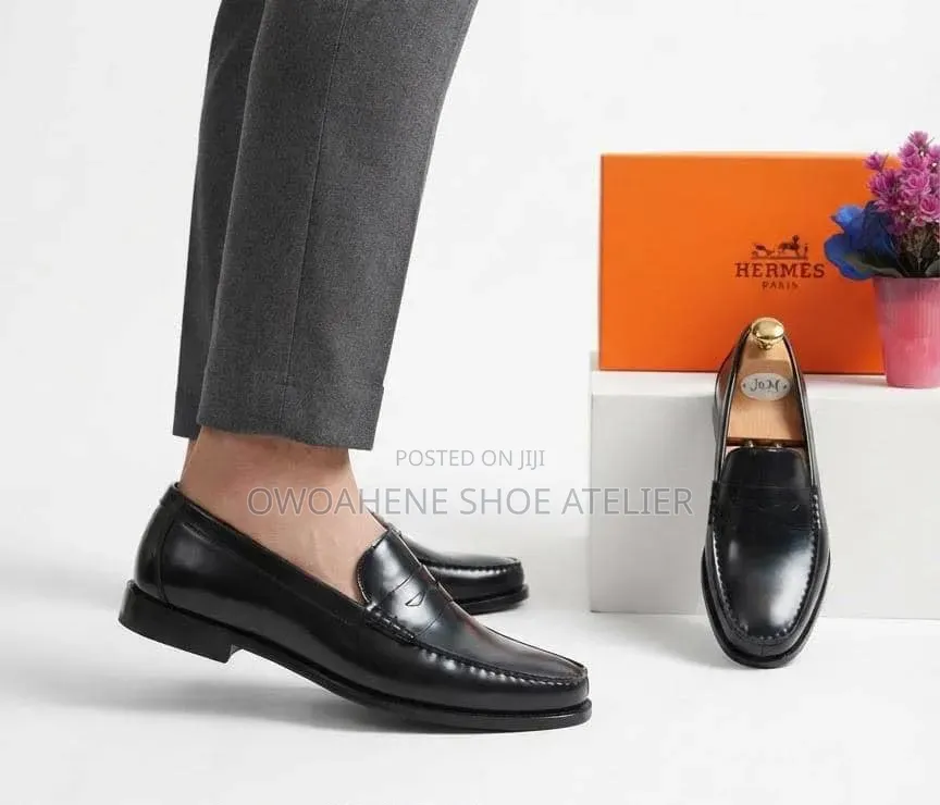 The Shoe You Selected Is the Hermès Kennedy Loafer.