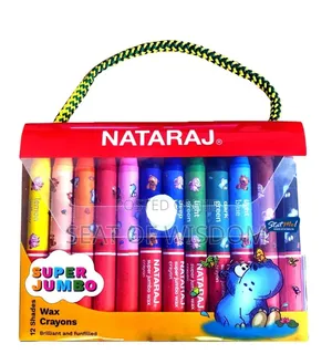 Nataraj Super Jumbo Crayons