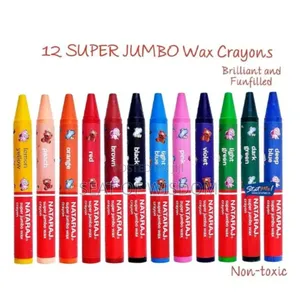 Nataraj Super Jumbo Crayons