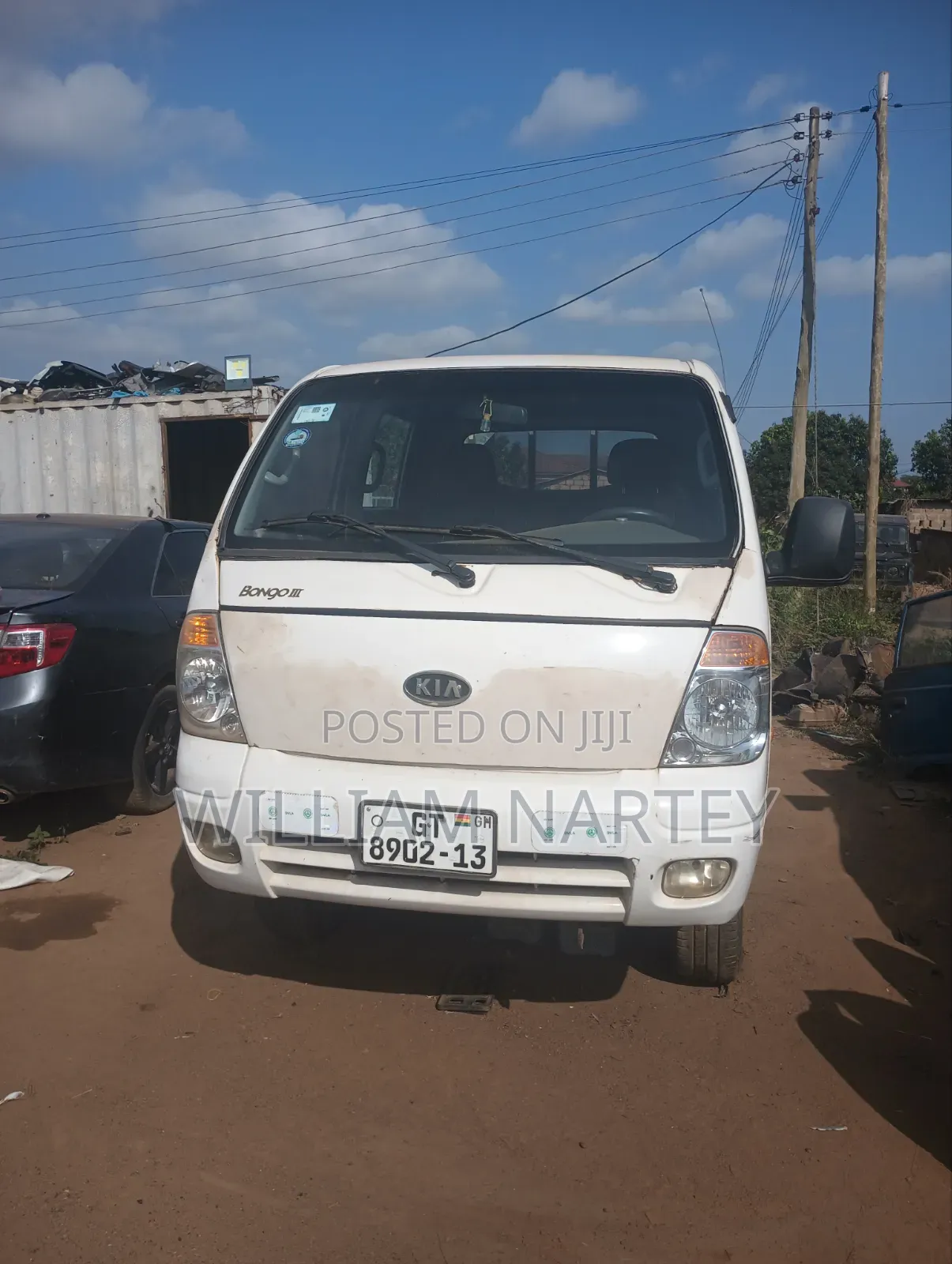 Kia Bongo 2013 White