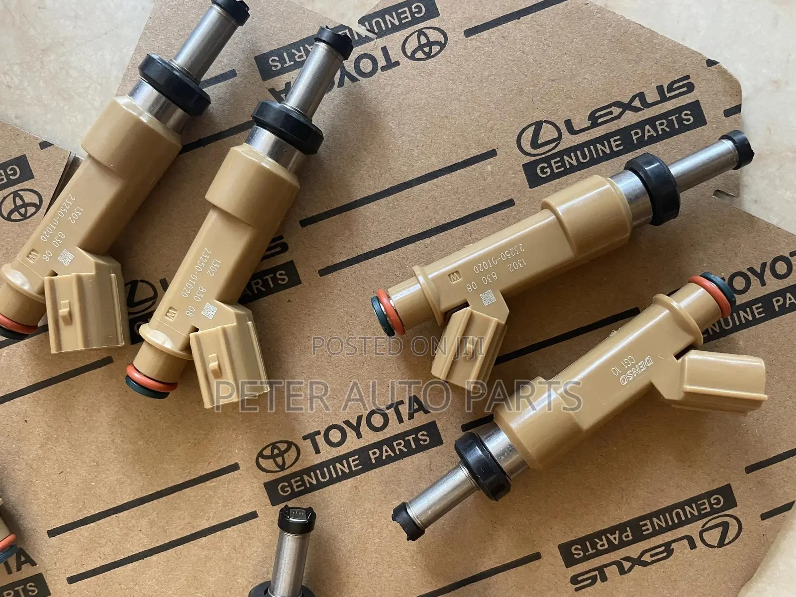 Pontiac Vibe 2009-15 Fuel Injectors, 4 Set. Original Japan.