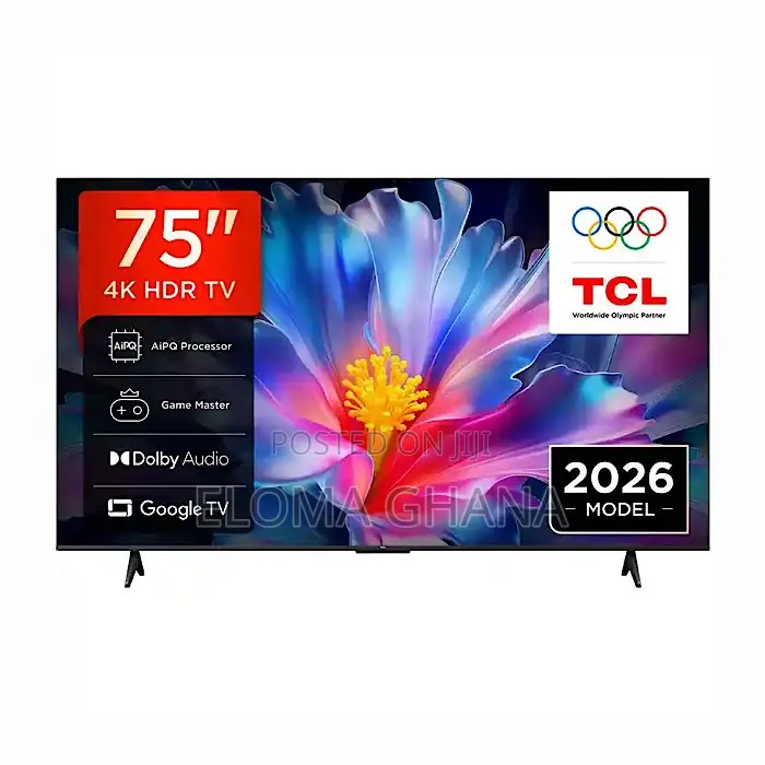 All New TCL 75 Inch Smart UHD Frameless 2026 Android TV