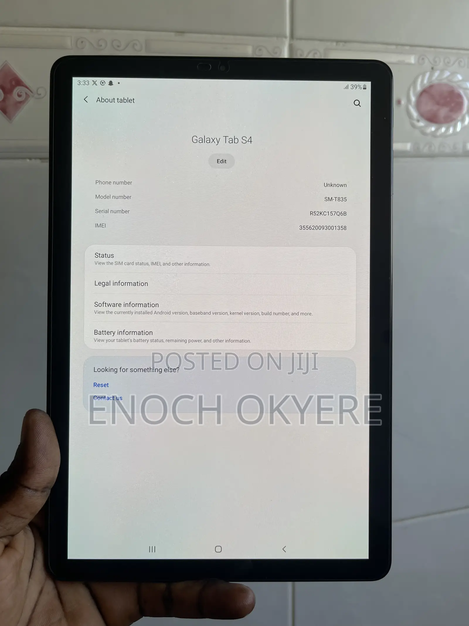 Samsung Galaxy Tab S4 32 GB Black