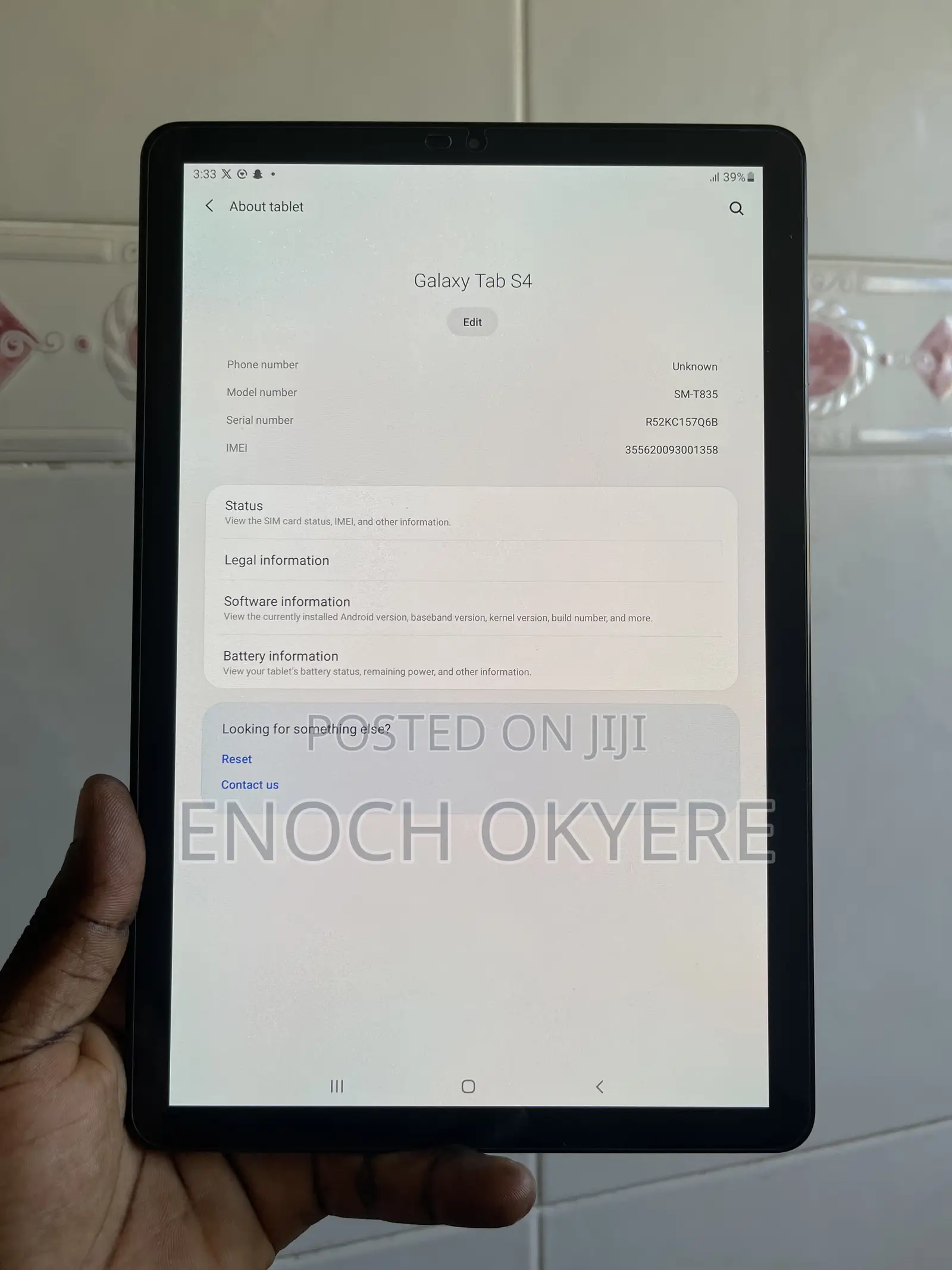 Samsung Galaxy Tab S4 32 GB Black