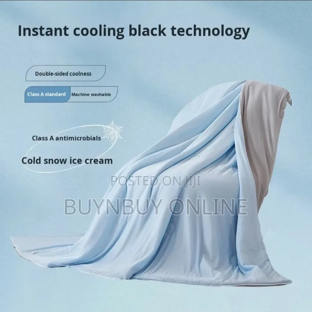 King Size Summer Cooling Quilt Blanket Comforter With Pillowcase