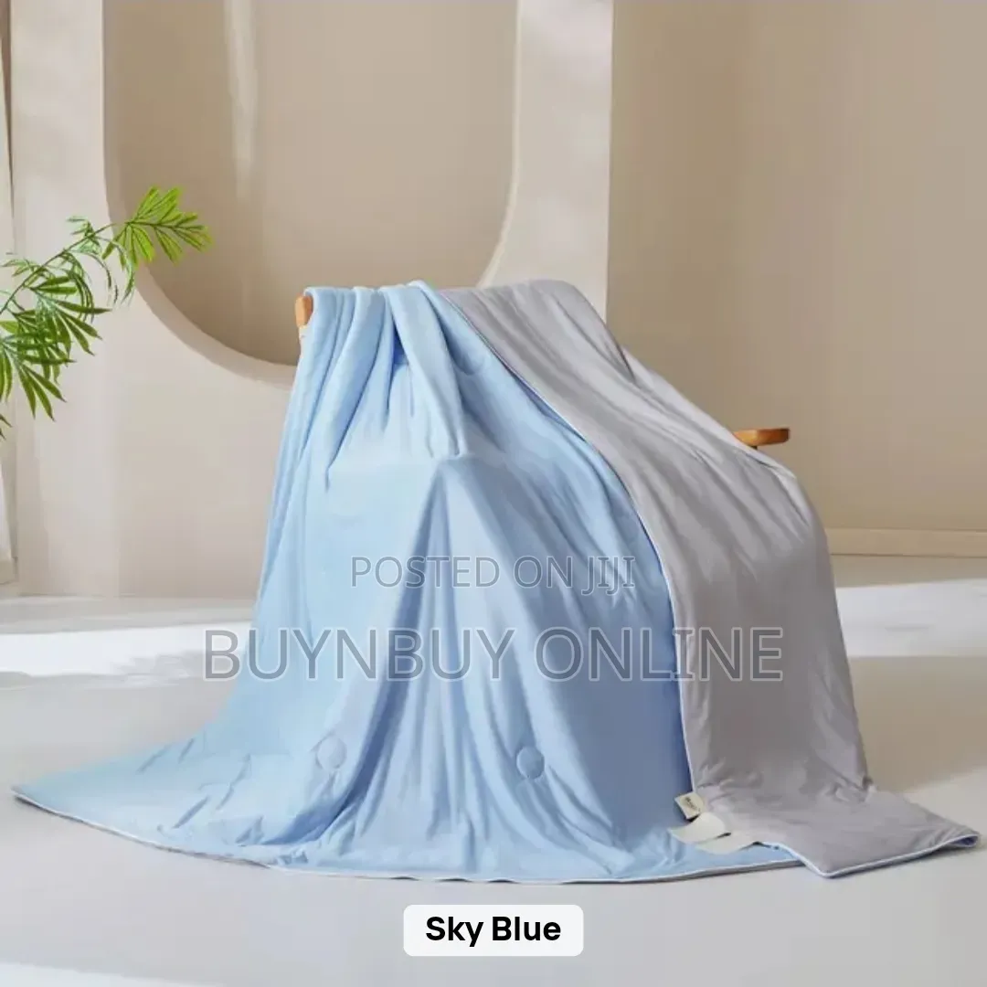King Size Summer Cooling Quilt Blanket Comforter With Pillowcase