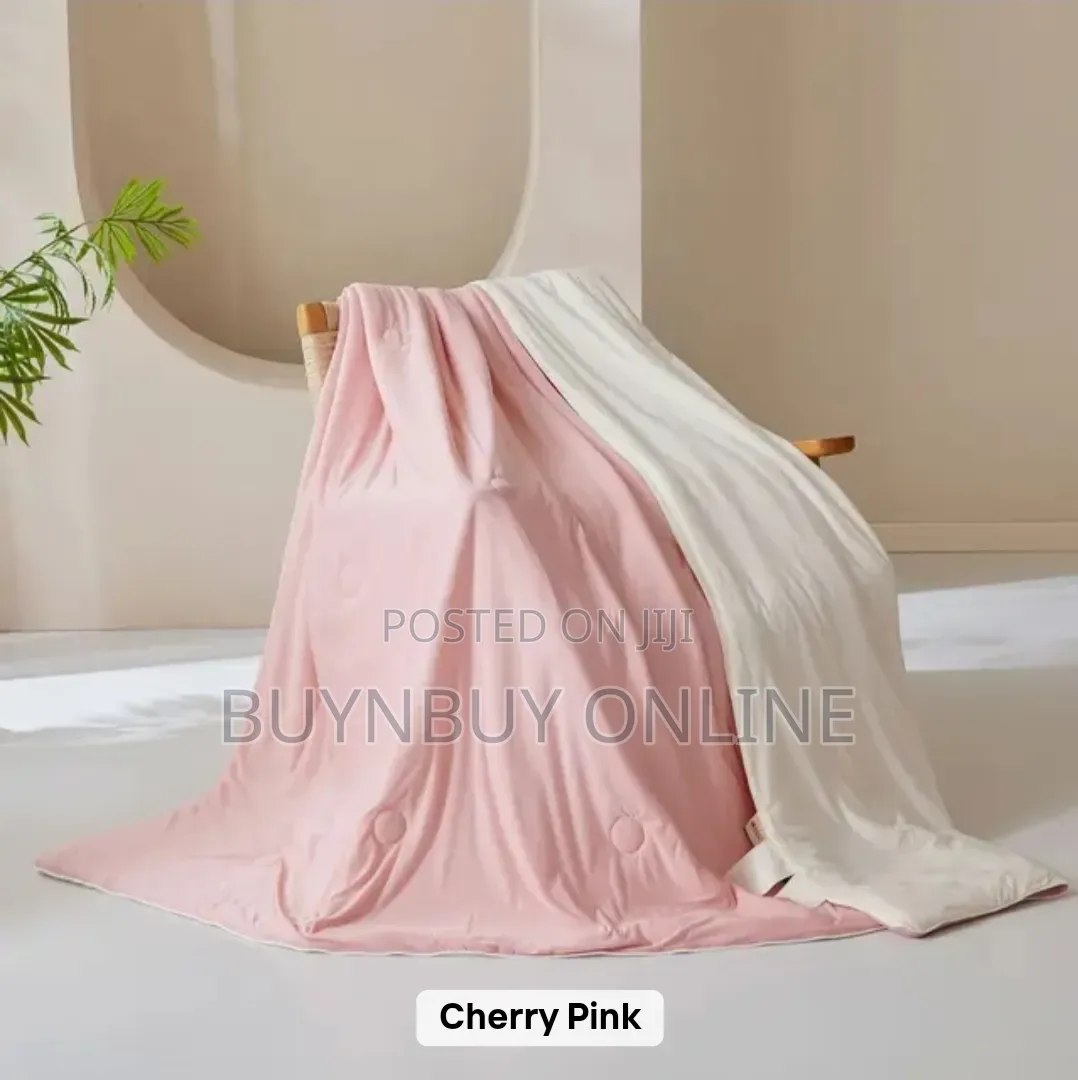 King Size Summer Cooling Quilt Blanket Comforter With Pillowcase