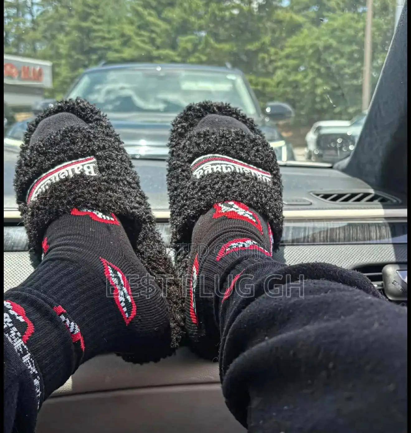 Balenciaga Furry/ Teddy Slide