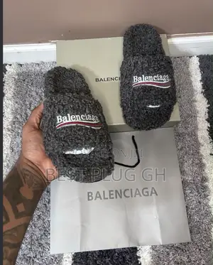 Balenciaga Furry/ Teddy Slide
