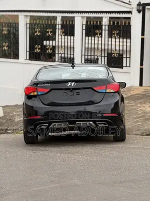 Hyundai Elantra 2015 Black
