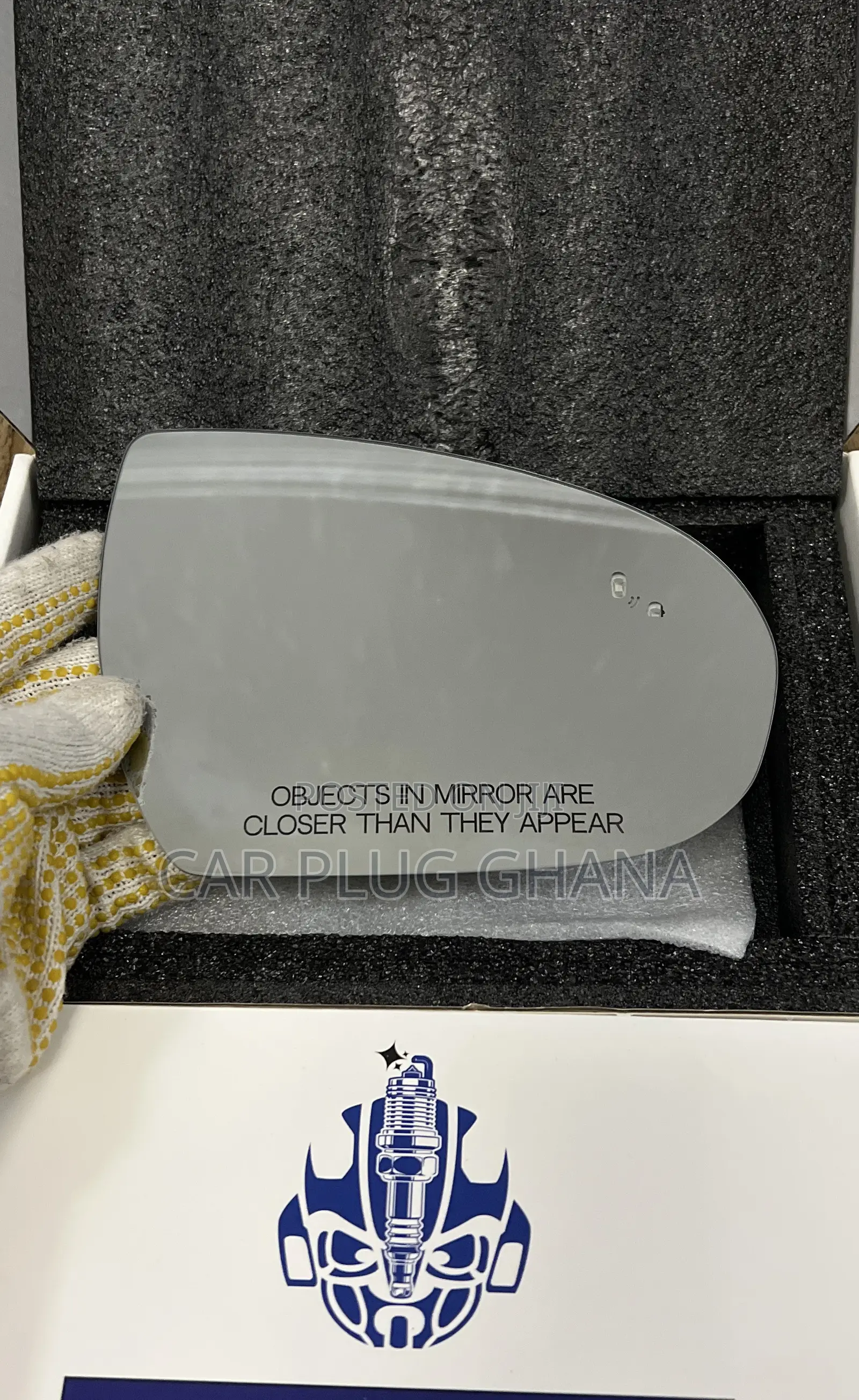Hyundai Tucson Side Mirror Glass With Sensor 2016-2021