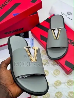 Super Quality and Executive Versace Brand of Flat Sole Slippers