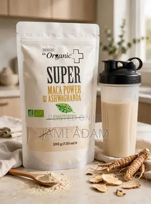 Super Maca Powder and Ashwagandha