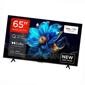 All New 65 Inch TCL Qled Smart Frameless 2026 TV