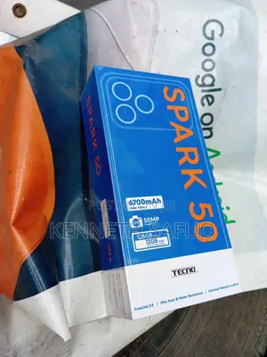 New Tecno Spark 50 128 GB Black