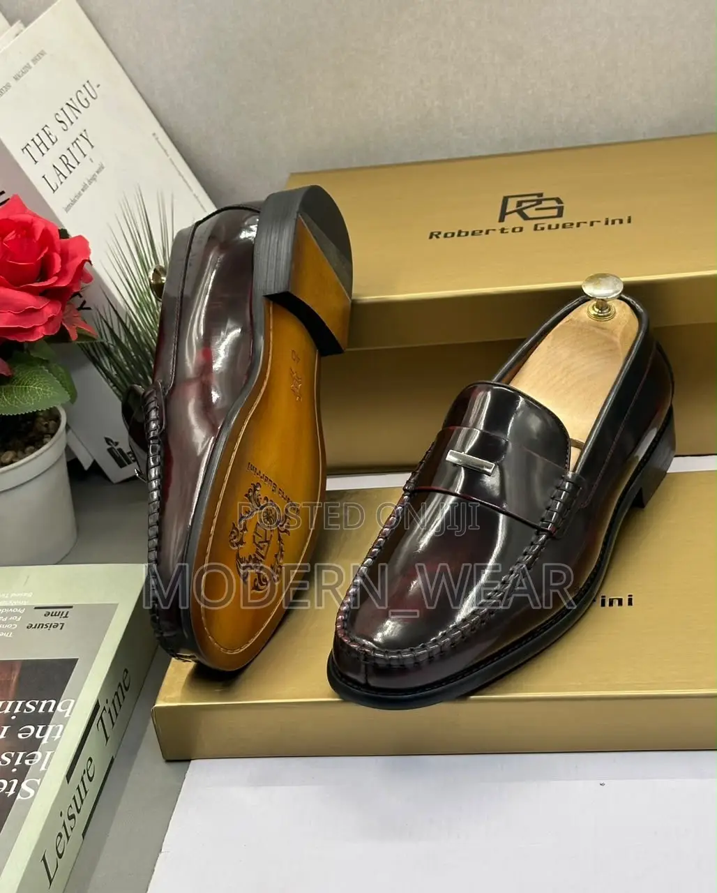 Roberto Guerrini Men Classic Shoes