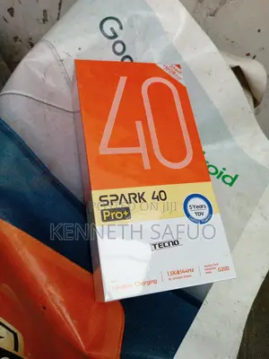 New Tecno Spark 40 Pro+ 256 GB Black