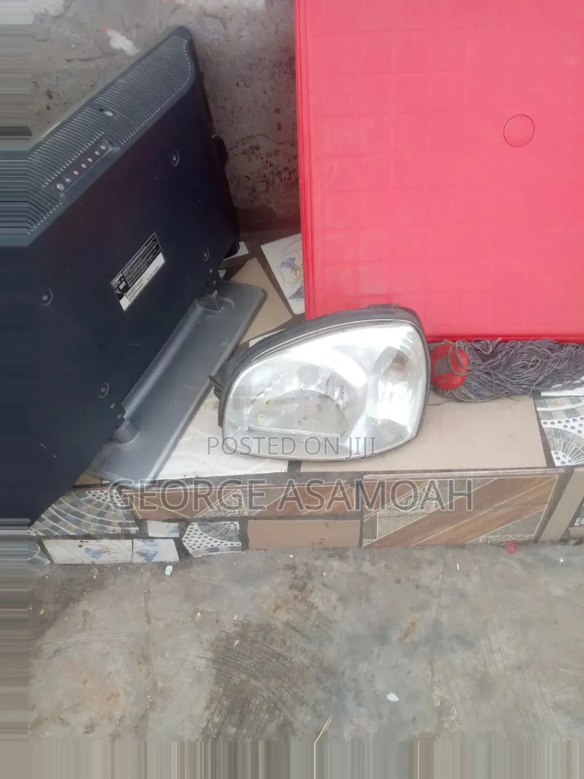 Hyundai Santa Fe Head Lamp Old Type