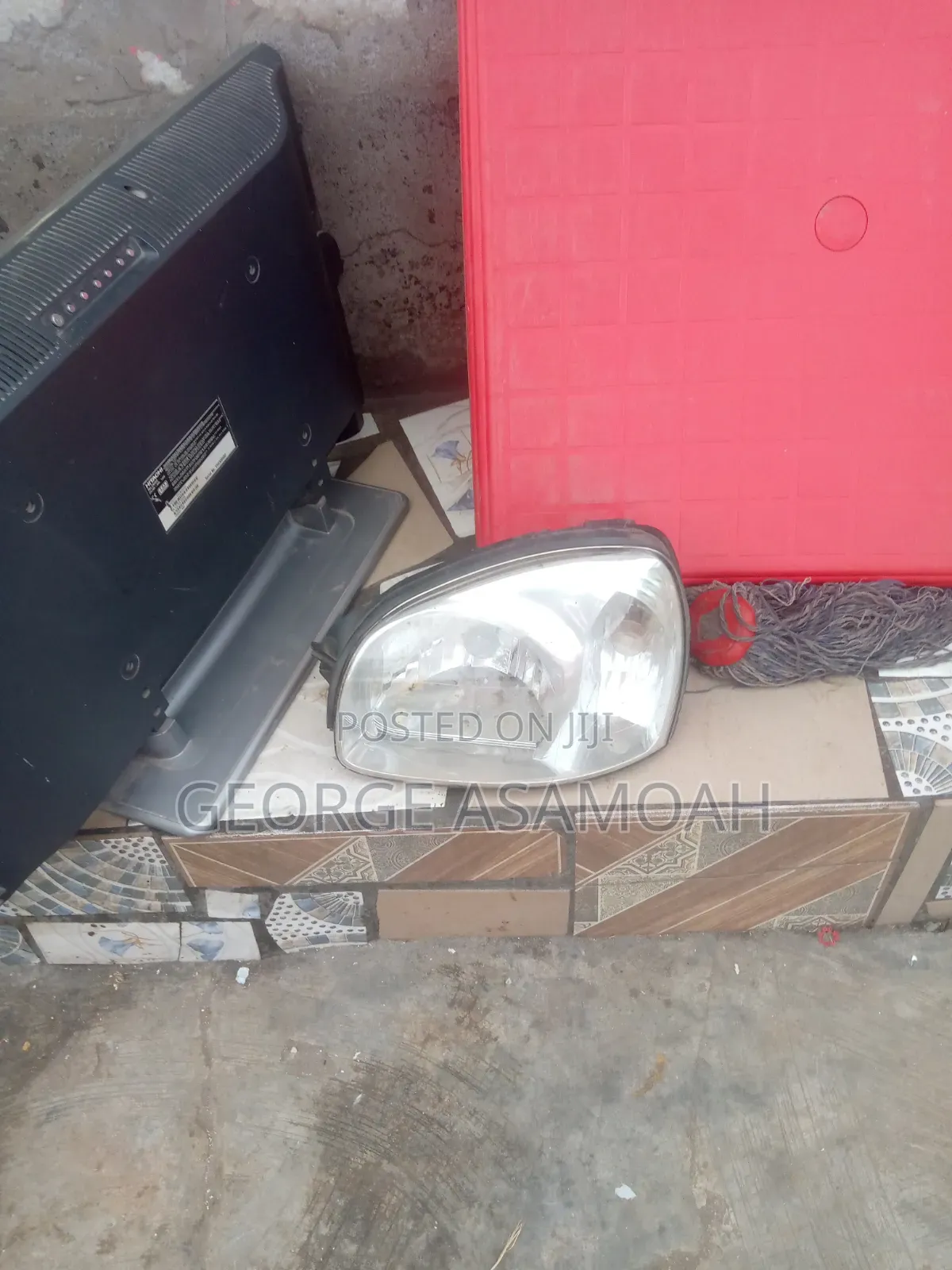 Hyundai Santa Fe Head Lamp Old Type