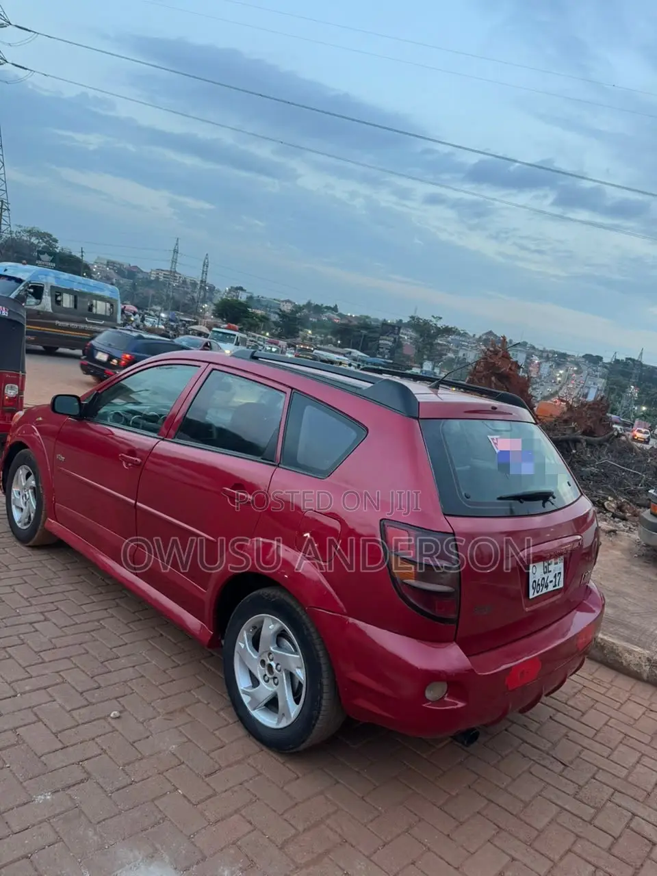 Pontiac Vibe 2008 Red