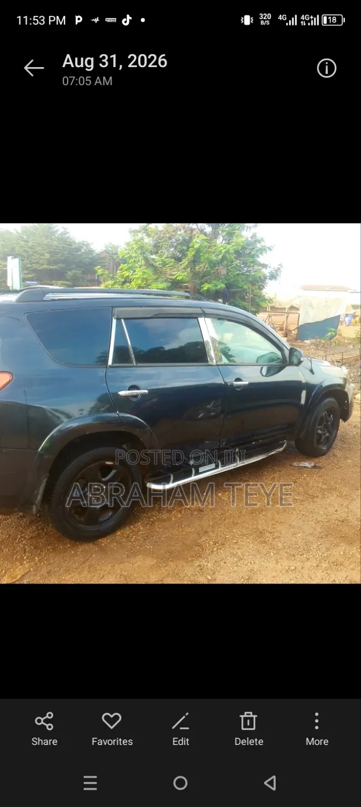 Toyota RAV4 2009 Black