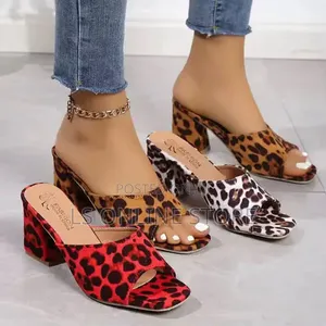 Tiger Print Heels