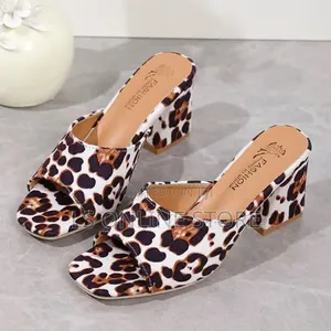 Tiger Print Heels