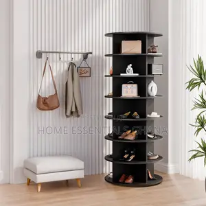 360 Rotational Shoe Rack