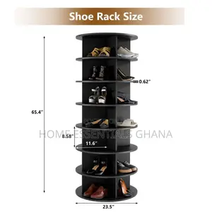 360 Rotational Shoe Rack