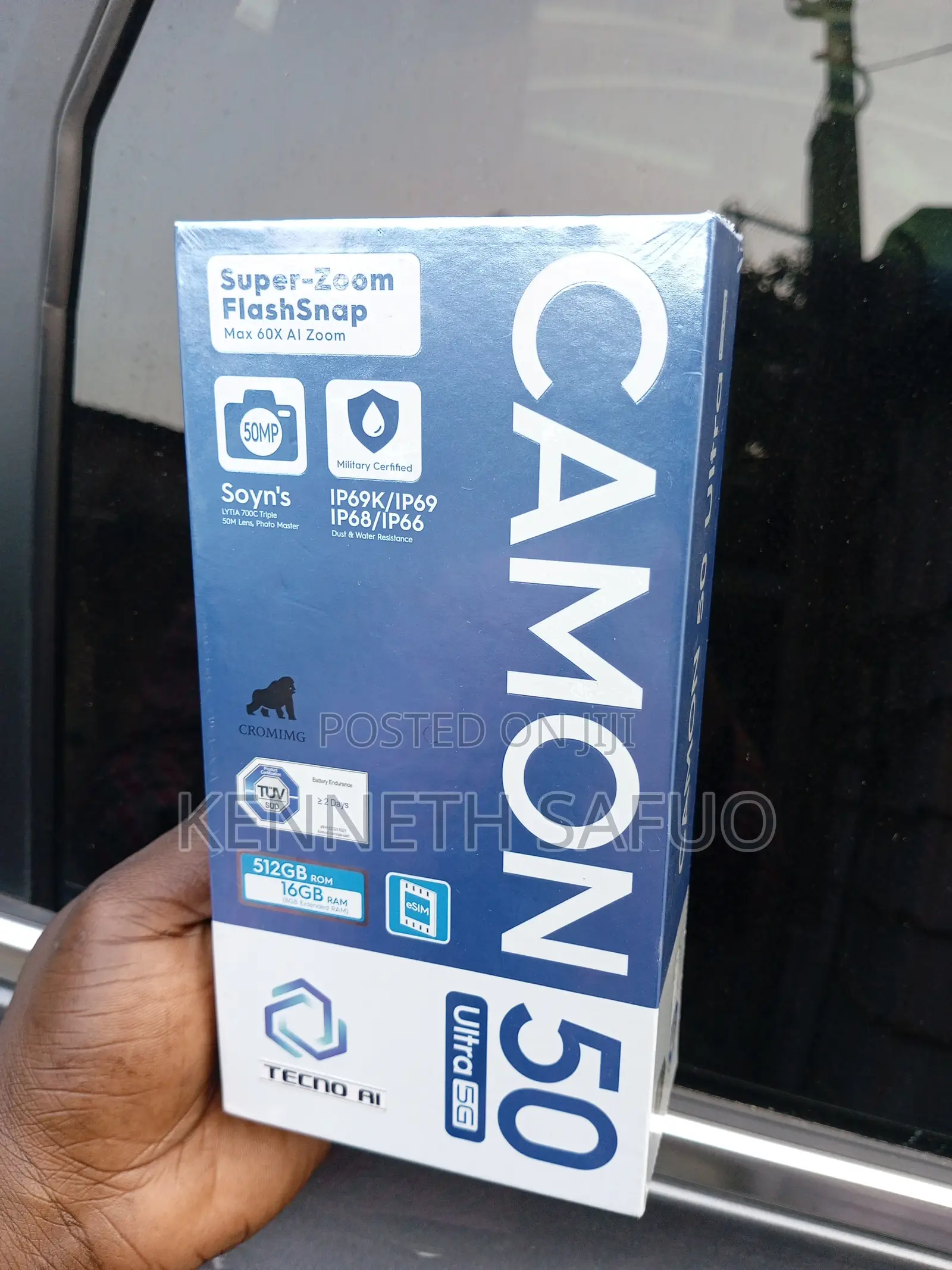 New Tecno Camon 50 Ultra 512 GB Gray