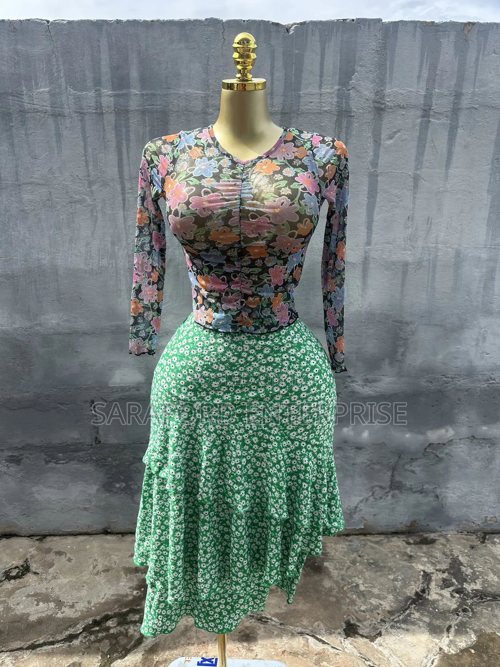 Top and Skirt
