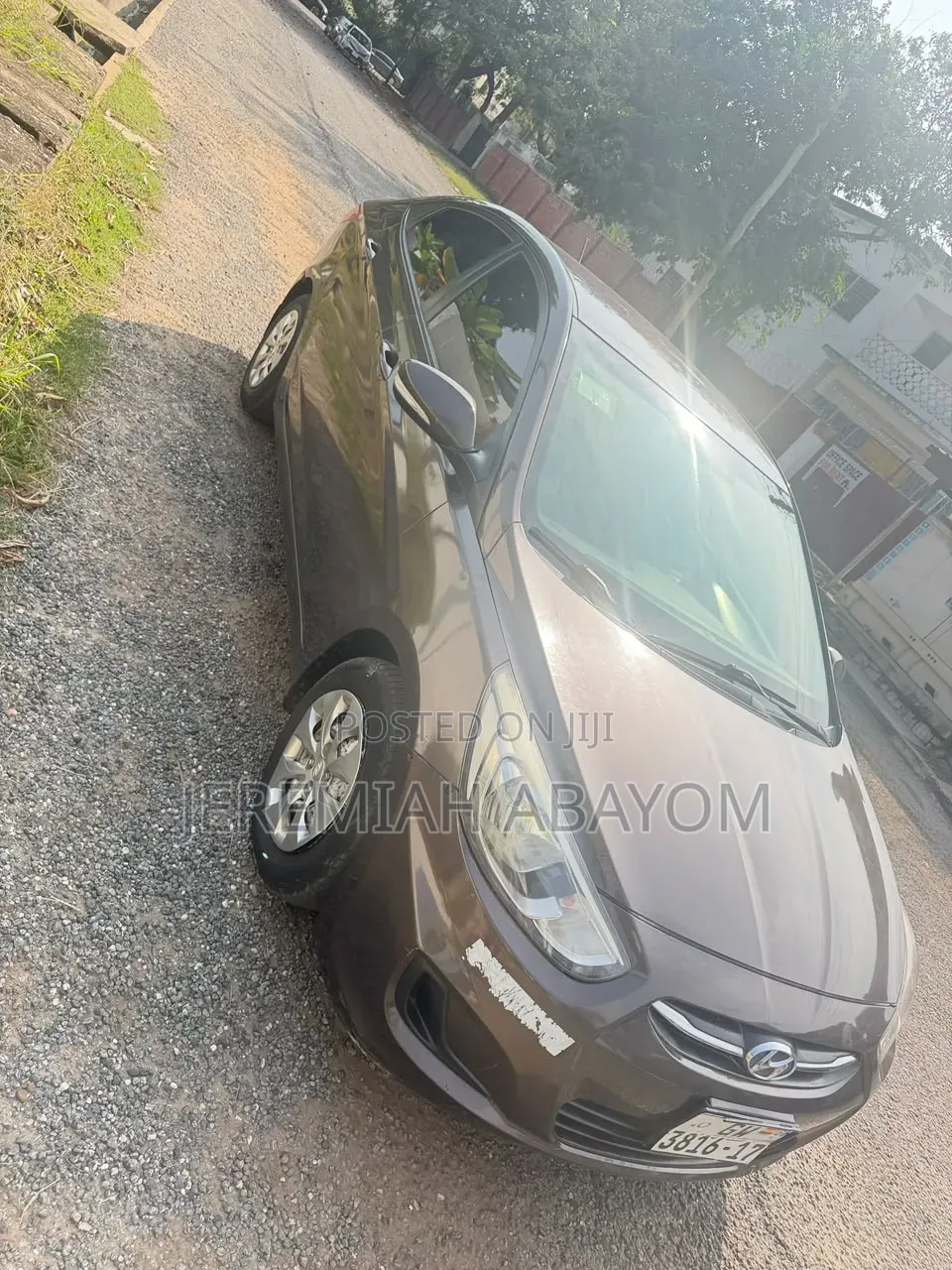 Hyundai Accent 2014 Brown