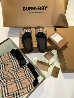 Adidas, Burberry, Daily Paper Slippers, D G Slide
